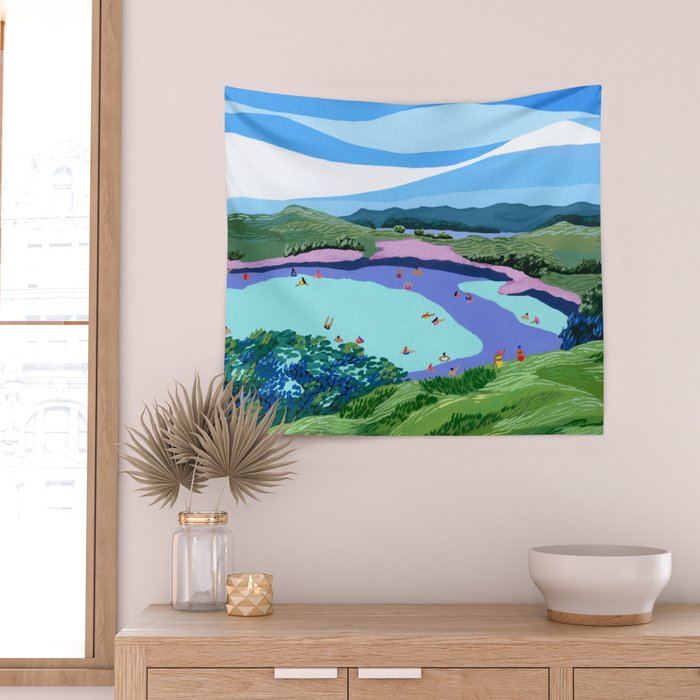 Broken Islands Wall Tapestry Gallery Image 2