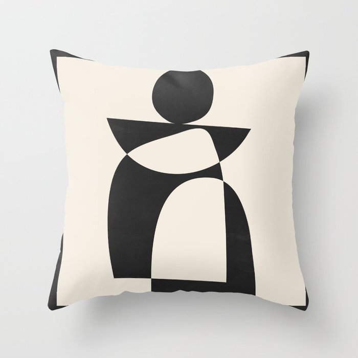 Minimal Abstract Art 39b Throw Pillow Gallery Image 6