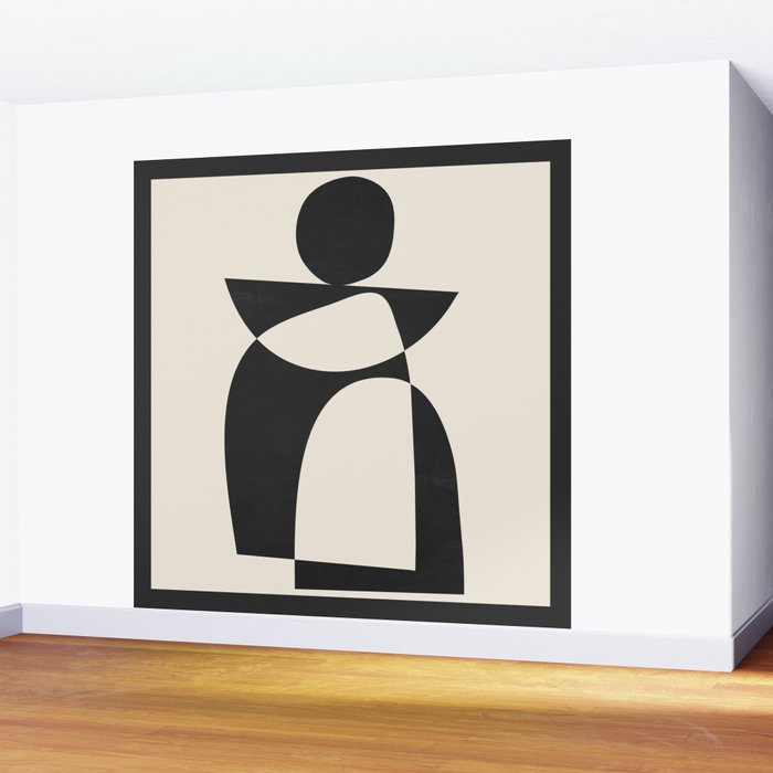 Minimal Abstract Art 39b Wall Mural Gallery Image 2