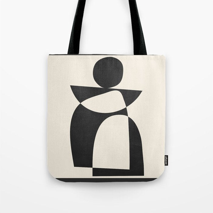 Minimal Abstract Art 39b Tote Bag Gallery Image 1