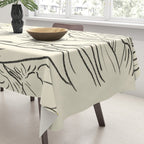 Minimalist Garden flowers Tablecloth Gallery Image 3