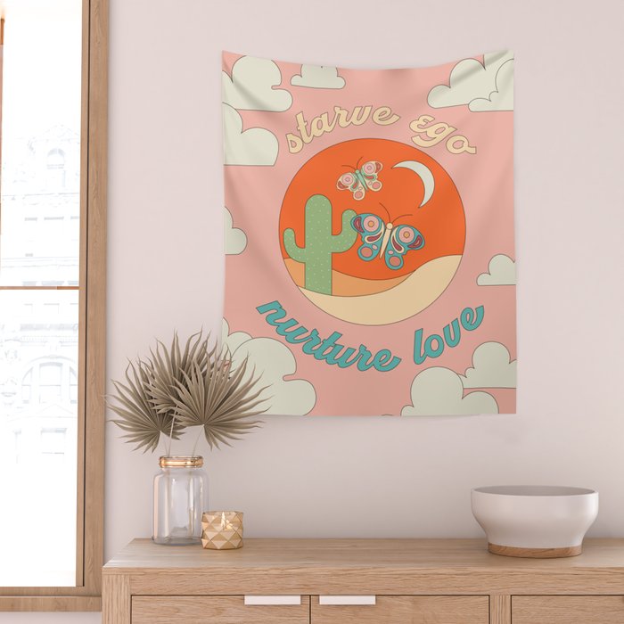 NURTURE LOVE Wall Tapestry Gallery Image 2