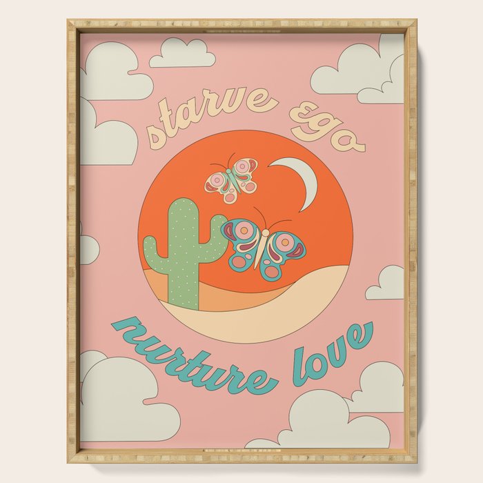 NURTURE LOVE Serving Tray Gallery Image 1