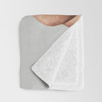 These Boots - Silver Gray Throw Blanket Gallery Image 3