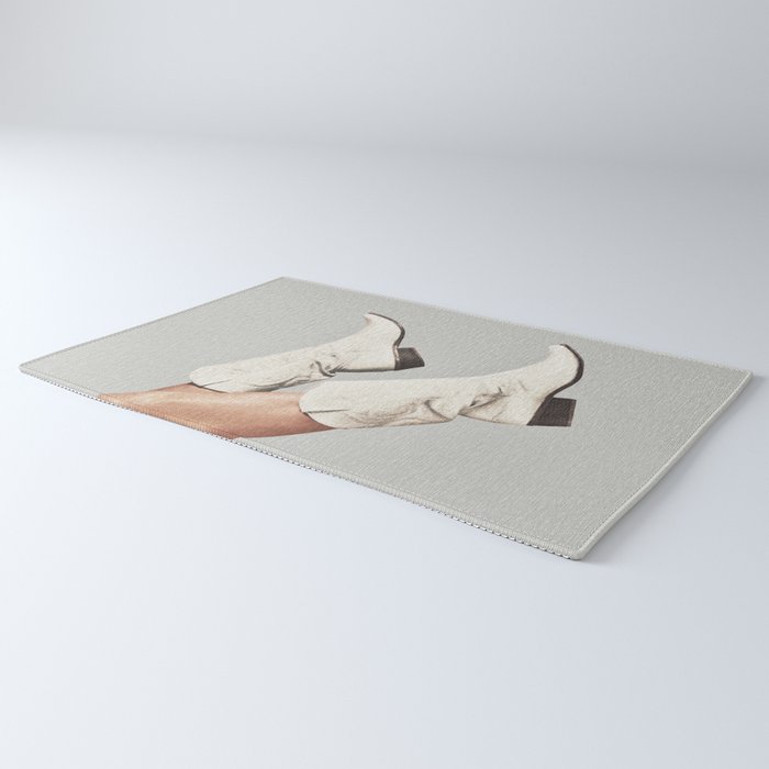 These Boots - Silver Gray Rug Gallery Image 3