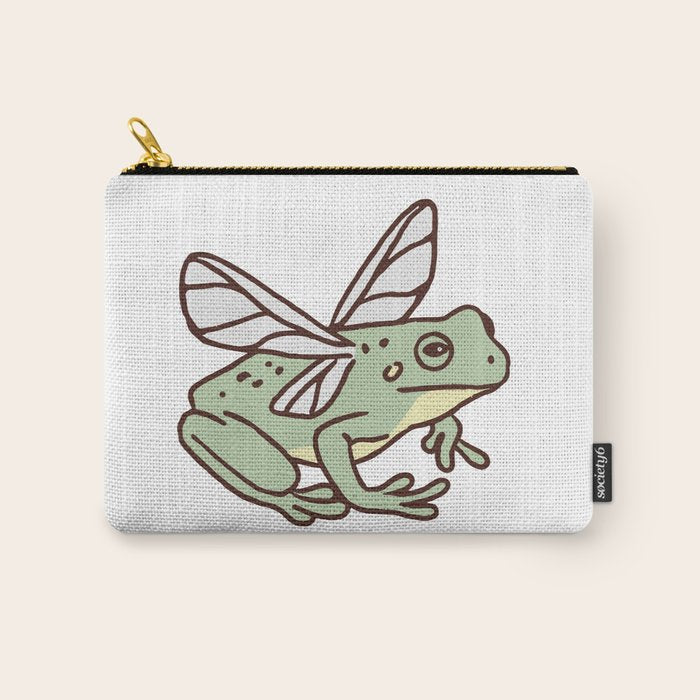 Fairy Frog Carry All Pouch Gallery Image 1