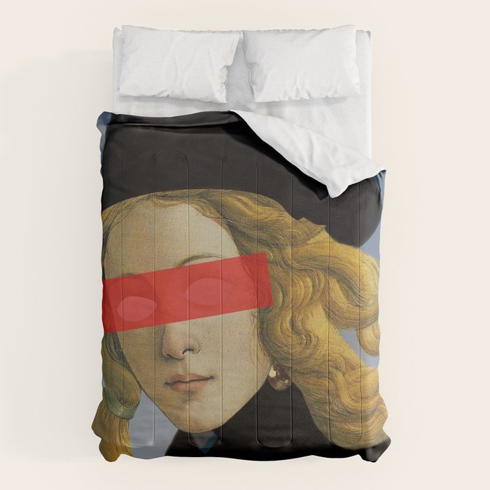 Das MaÌdchen mit dem Hut Comforter Gallery Image 6