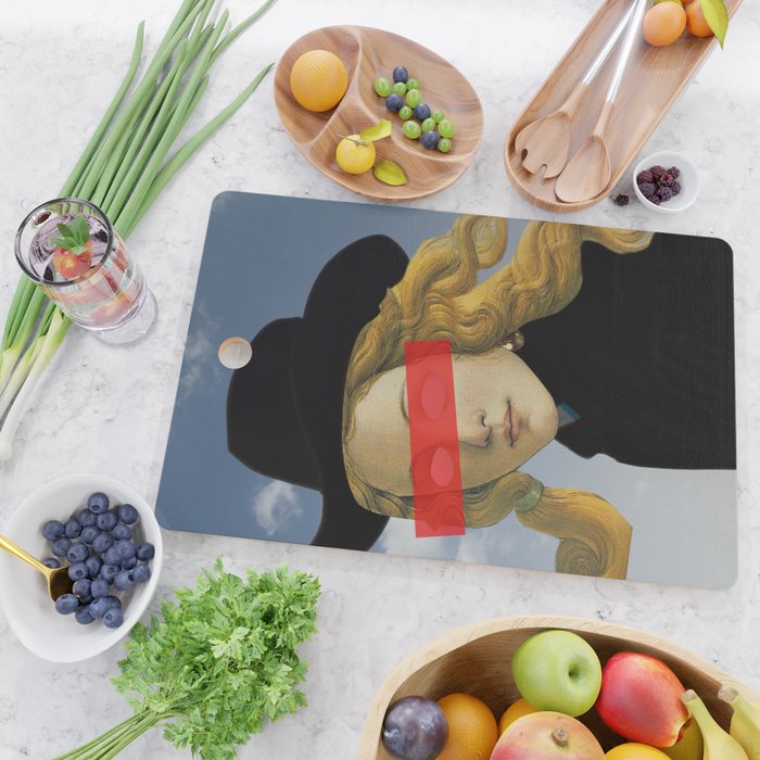 Das MaÌdchen mit dem Hut Cutting Board Gallery Image 2