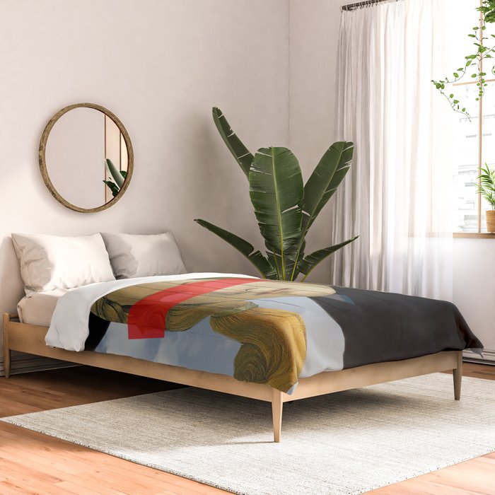 Das MaÌdchen mit dem Hut Comforter Gallery Image 2