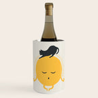 Good Meowâing 8 soulmate sun meditation  Wine Chiller Gallery Image 1