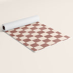 CHECKER - 001 - Clove Yoga Mat Gallery Image 2