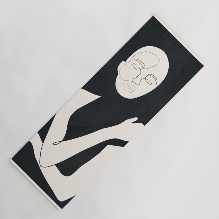 Composed Line Moment 04 Yoga Mat Gallery Image 1