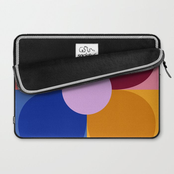 Color Block Bloom Laptop Sleeve Gallery Image 2