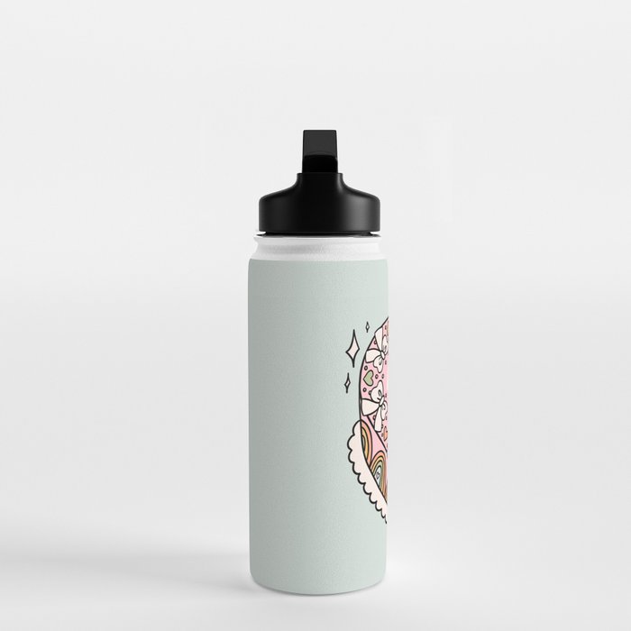 Libra Heart Cake Water Bottle Gallery Image 3