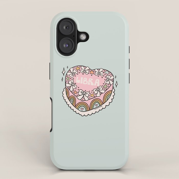 Libra Heart Cake iPhone Case Gallery Image 1