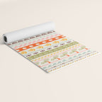 Vintage tropical summer nature art pattern Yoga Mat Gallery Image 2
