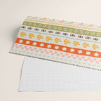Vintage tropical summer nature art pattern Wrapping Paper Gallery Image 2