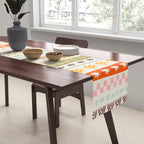 Vintage tropical summer nature art pattern Table Runner Gallery Image 2