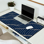 Organic Nature Navy Blue Desk Mat Gallery Image 2