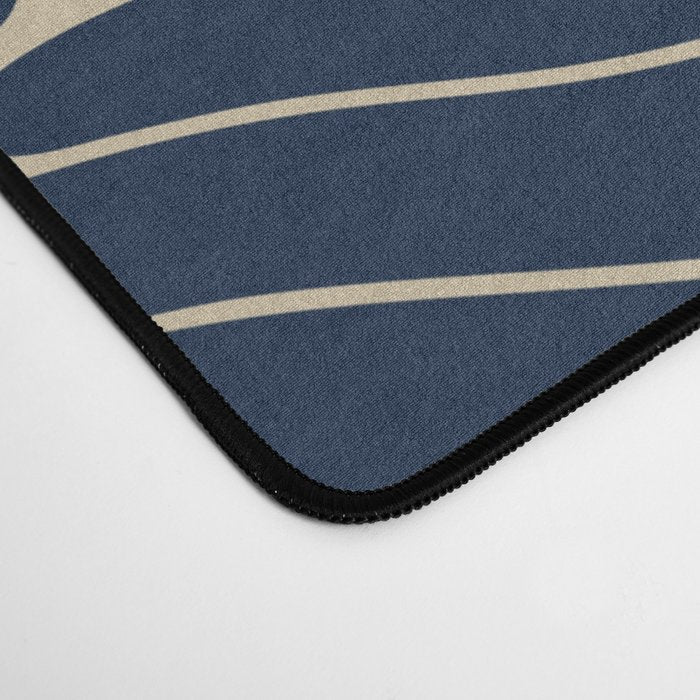 Organic Nature Navy Blue Desk Mat Gallery Image 4