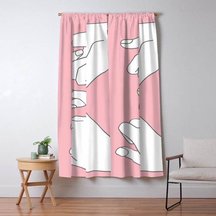 Pinky Promise 2 Window Curtain Gallery Image 5