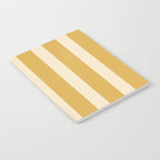 Simple Stripes Pattern - Gold Yelllow Notebook Gallery Image 2