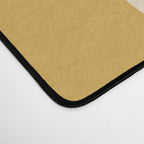 Simple Stripes Pattern - Gold Yelllow Desk Mat Gallery Image 4
