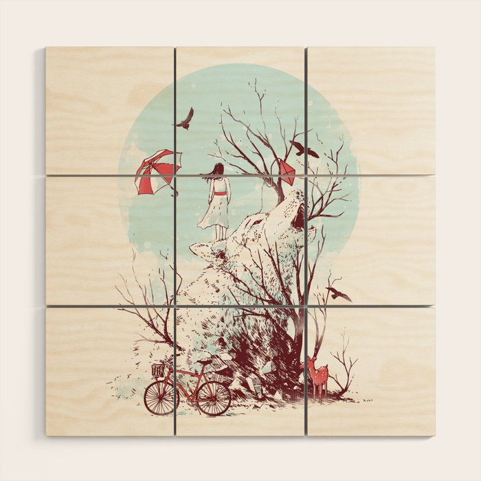 Call of the Wild Wood Wall Art Gallery Image 1