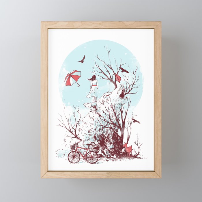 Call of the Wild Mini Art Print Gallery Image 1
