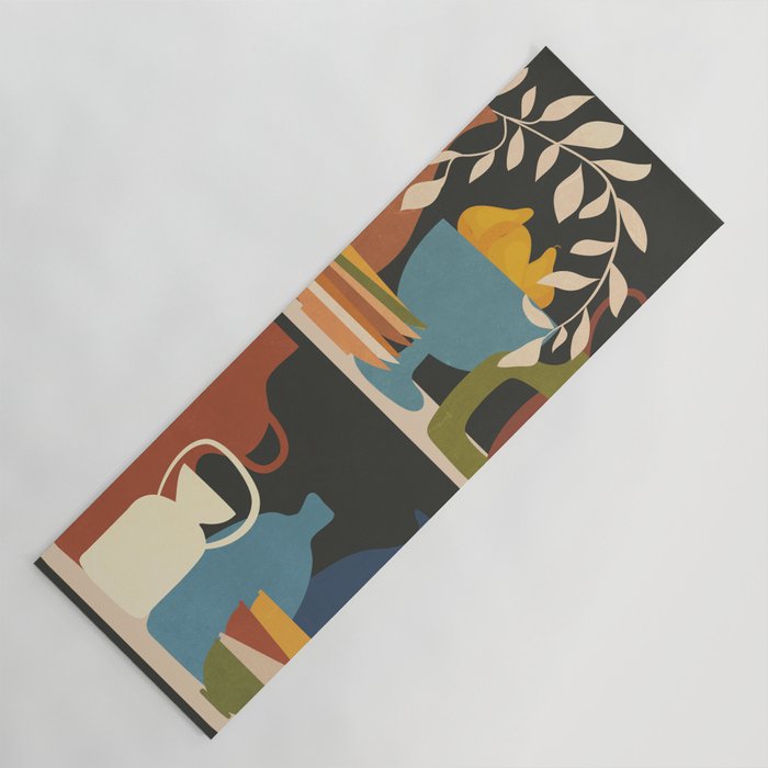 Serenade of Shapes 1 Yoga Mat Gallery Image 1