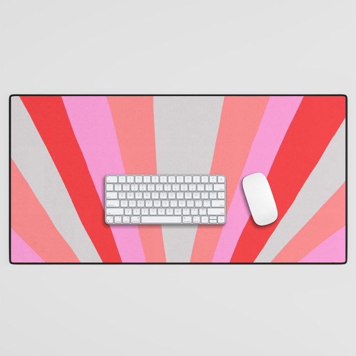 sunshine state, coral Desk Mat Gallery Image 1