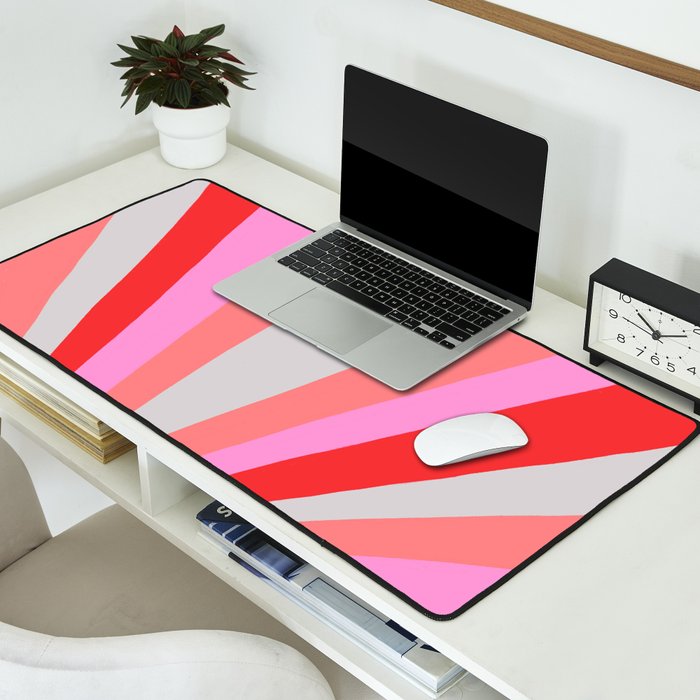 sunshine state, coral Desk Mat Gallery Image 2