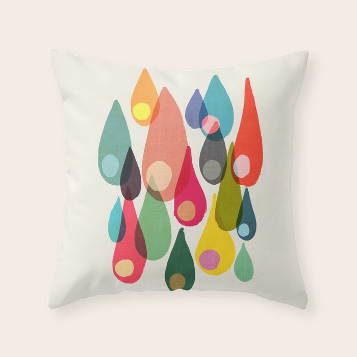 Rainfall Throw Pillow Gallery Image 6