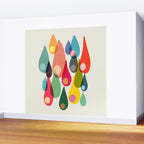 Rainfall Wall Mural Gallery Image 2