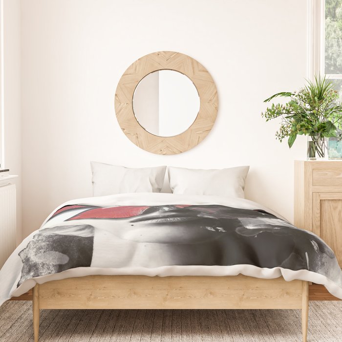 Red Butterfly Duvet Cover Gallery Image 3