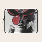 Red Butterfly Laptop Sleeve Gallery Image 1