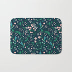 Humming Bird Garden I Bath Mat Gallery Image 1