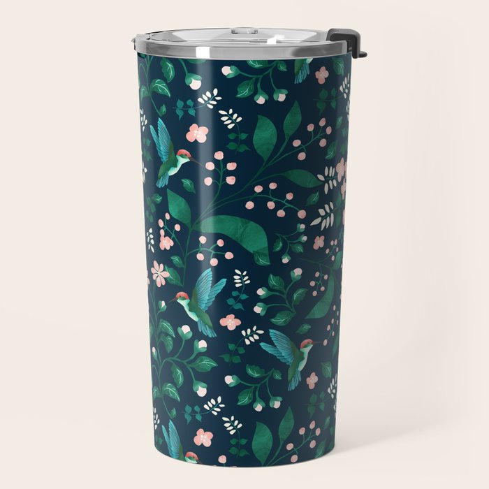 Humming Bird Garden I Travel Mug Gallery Image 2