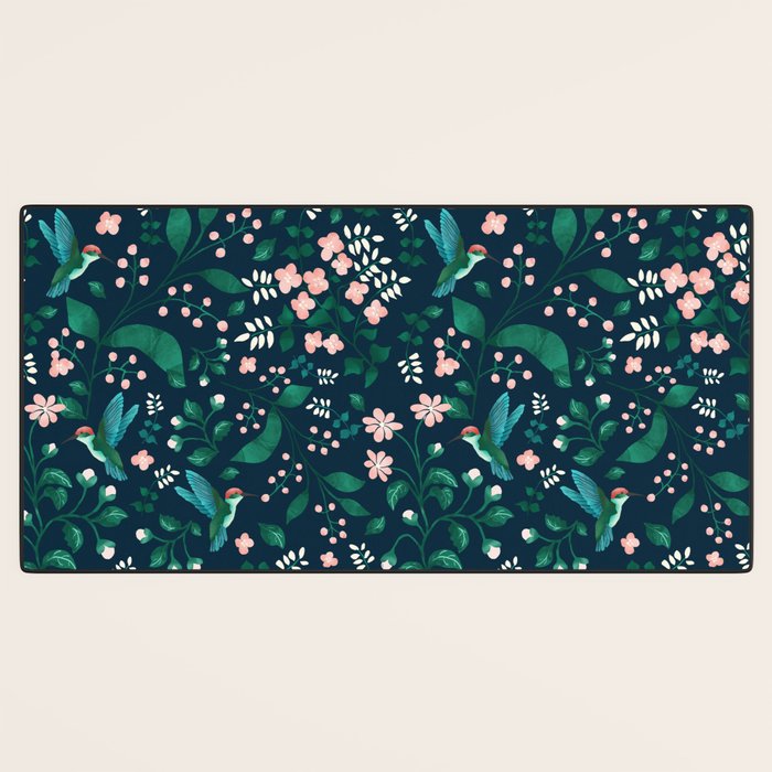 Humming Bird Garden I Desk Mat Gallery Image 3