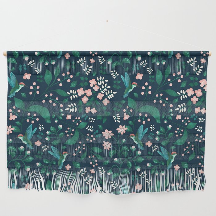 Humming Bird Garden I Wall Hanging Gallery Image 1