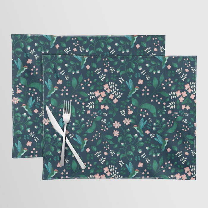 Humming Bird Garden I Placemat Gallery Image 1