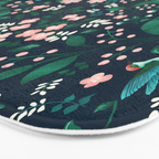 Humming Bird Garden I Bath Mat Gallery Image 3