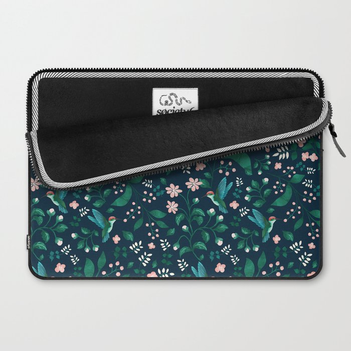 Humming Bird Garden I Laptop Sleeve Gallery Image 2