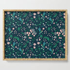 Humming Bird Garden I Serving Tray Gallery Image 1
