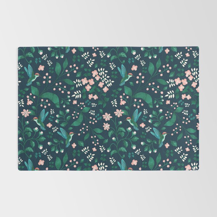 Humming Bird Garden I Rug Gallery Image 2