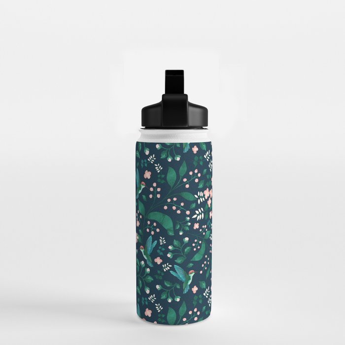 Humming Bird Garden I Water Bottle Gallery Image 2
