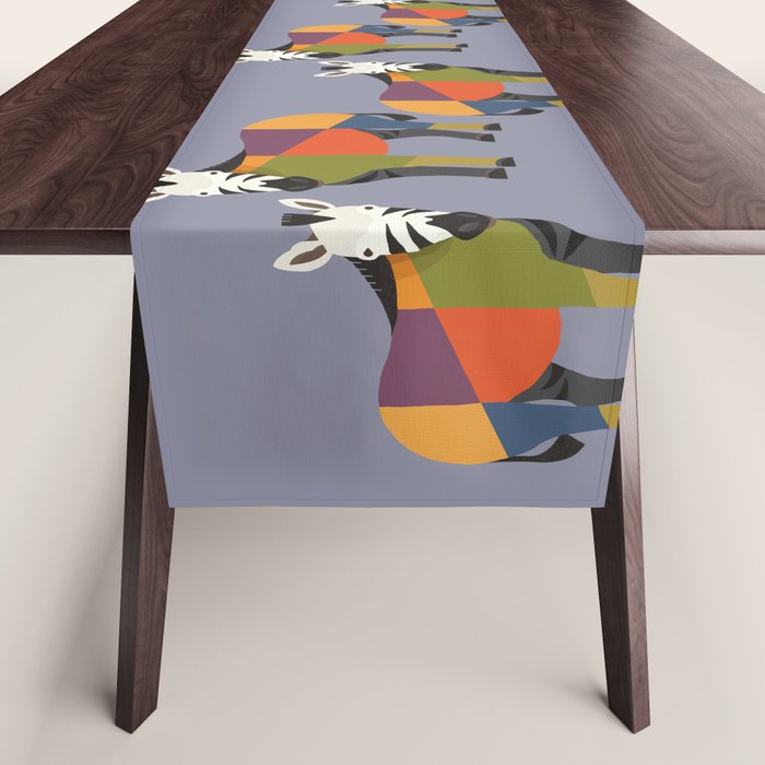 Zebra Table Runner Gallery Image 1