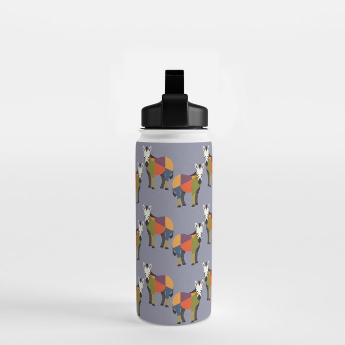 Zebra Water Bottle Gallery Image 2