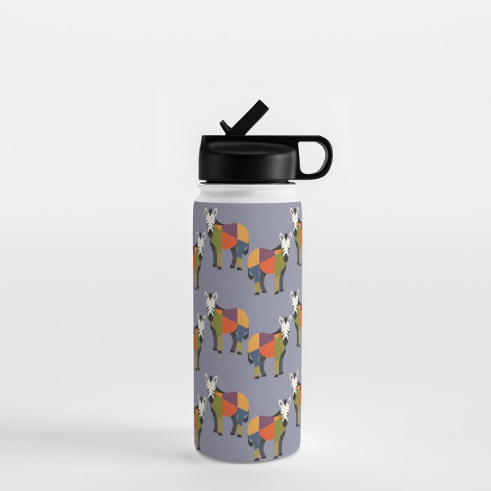 Zebra Water Bottle Gallery Image 1