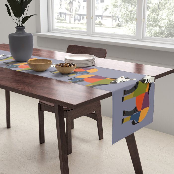 Zebra Table Runner Gallery Image 2